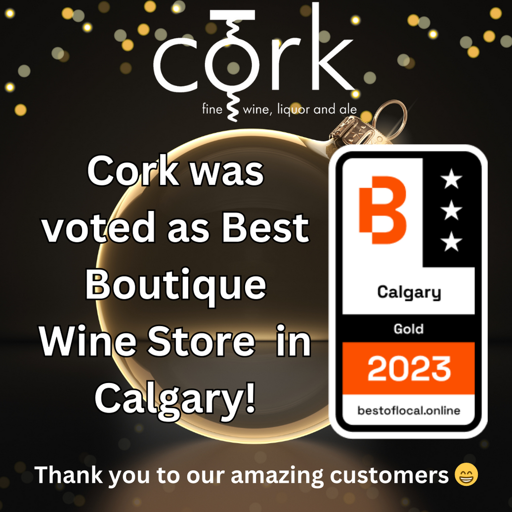 Big News at Cork Fine Wines, Liquor & Ale!