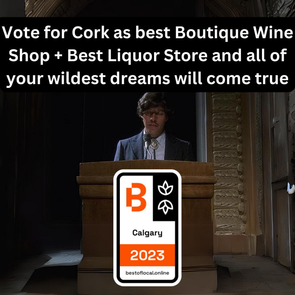 Vote for Cork as Calgary's Best Boutique Wine Shop