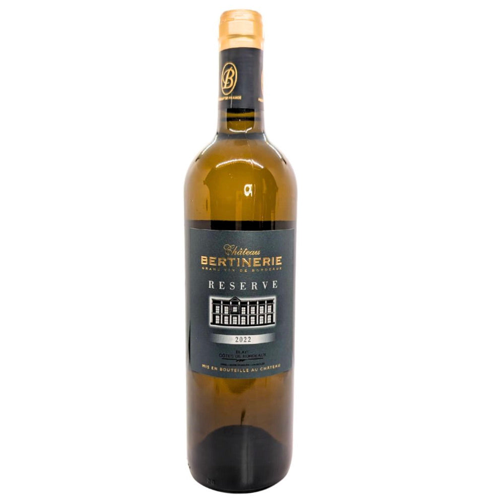Chateau Bertinerie Blanc Reserve Bordeaux 2022