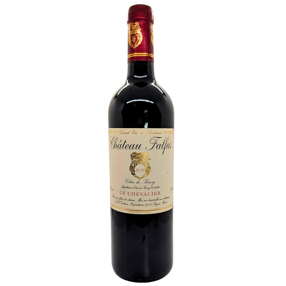 chateau falfas 'le chevalier' cotes-de-bourg 2019