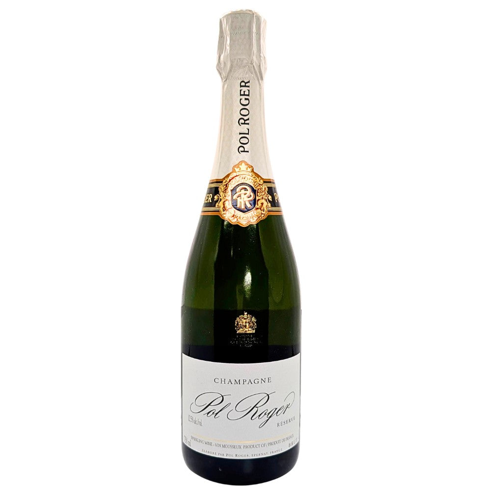pol roger brut 'white foil' champagne