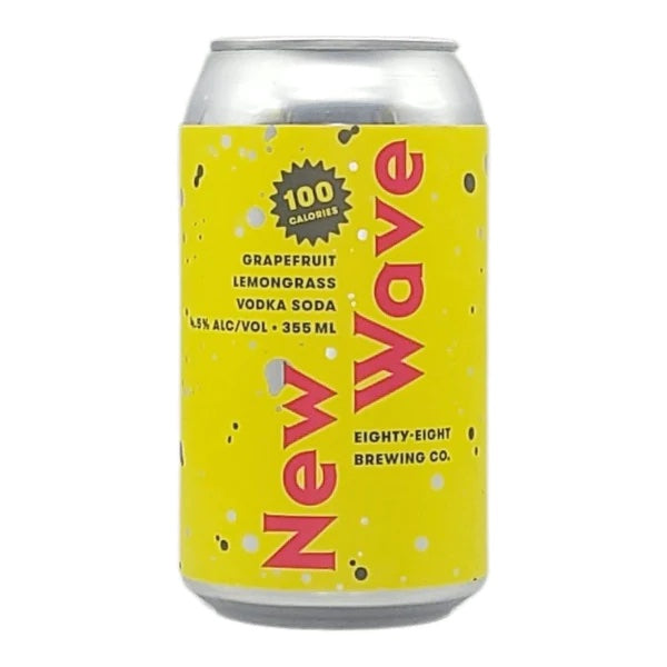 88 NEW WAVE GRAPEFRUIT VODKA SODA 355ML