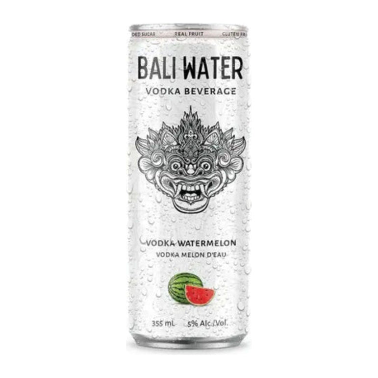 BALI WATER VODKA WATERMELON 355ML CAN