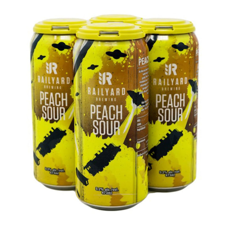 RAILYARD PEACH SOUR 473 ML TALL CAN