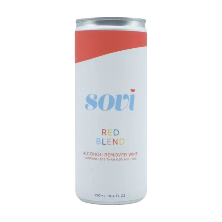 Sovi Sparkling Red Non Alcoholic Can