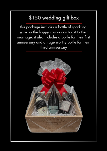 Wedding Gift Box $150