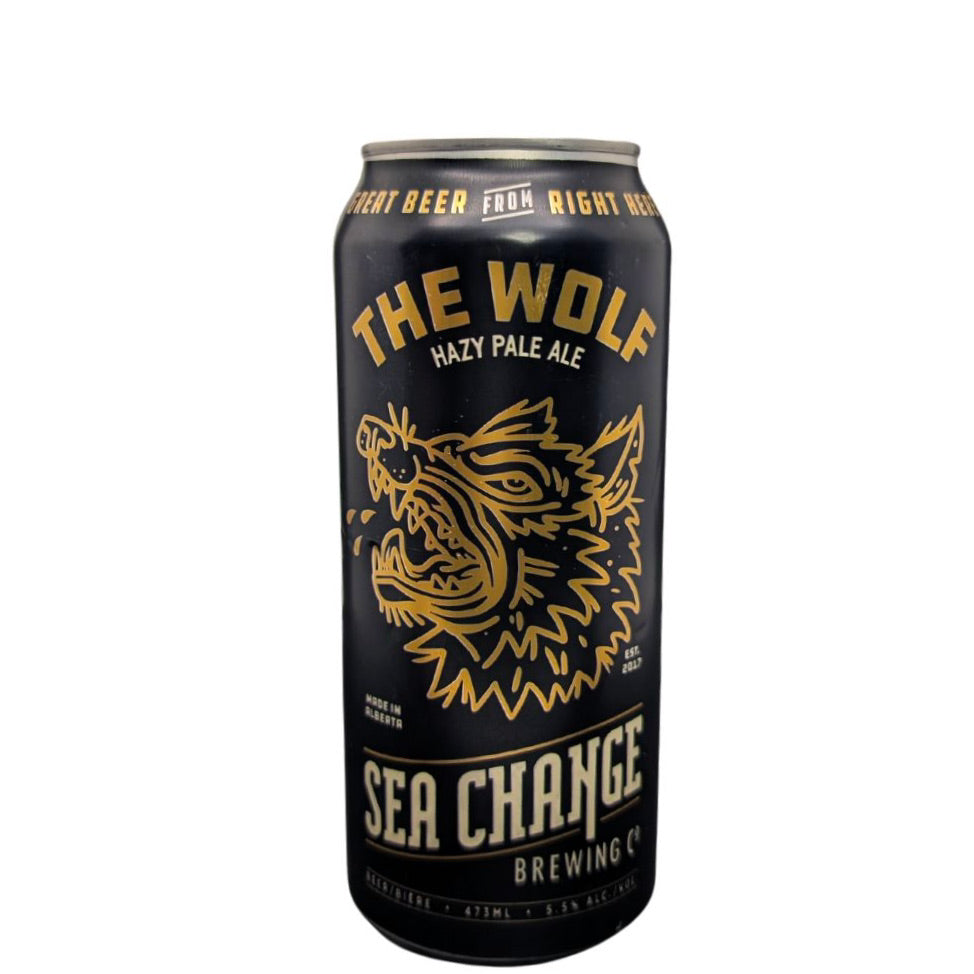 sea change beer 'the wolf' hazy pale ale 473ml