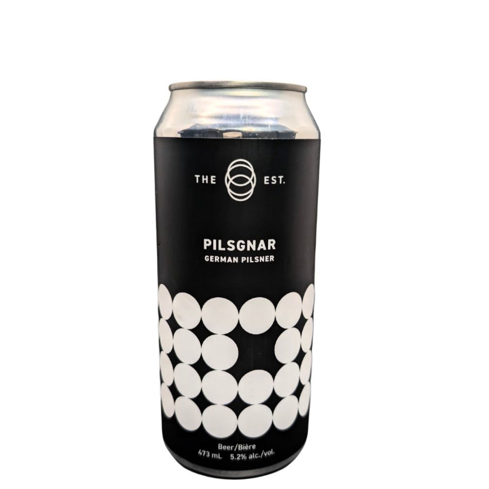 establishment brewing pilsgnar german pilsner 473ml can