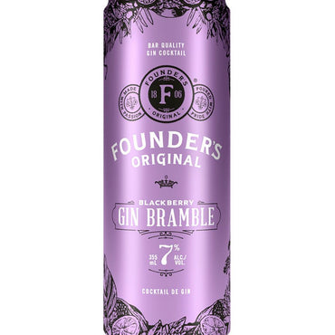 FOUNDER'S GIN BRAMBLE 473ML CAN