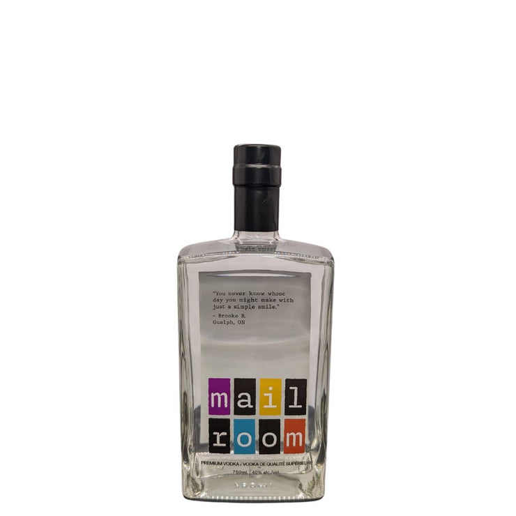 mailroom premium vodka