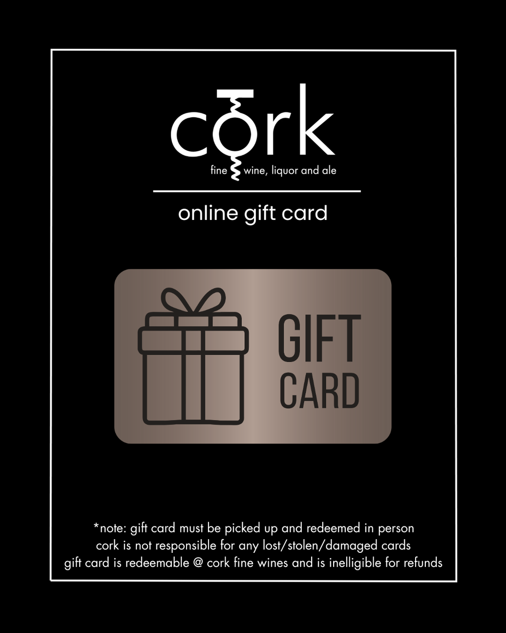 In-Store Gift Card $50