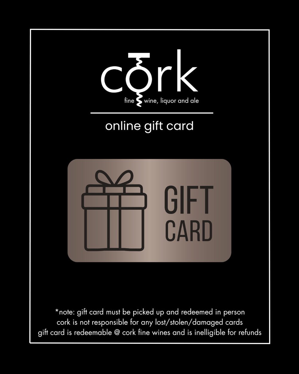 In-Store Gift Card $50