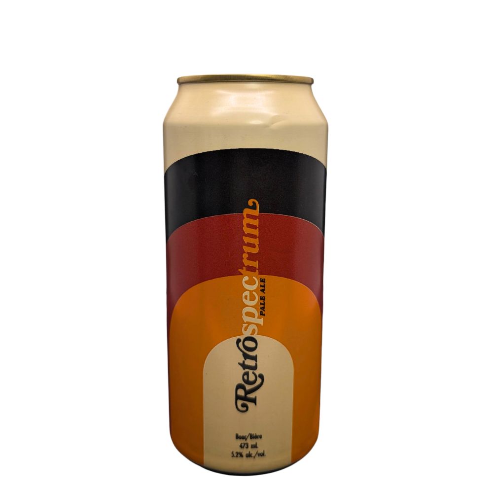 cabin brewing 'retrospectrum' pale ale 473ml can