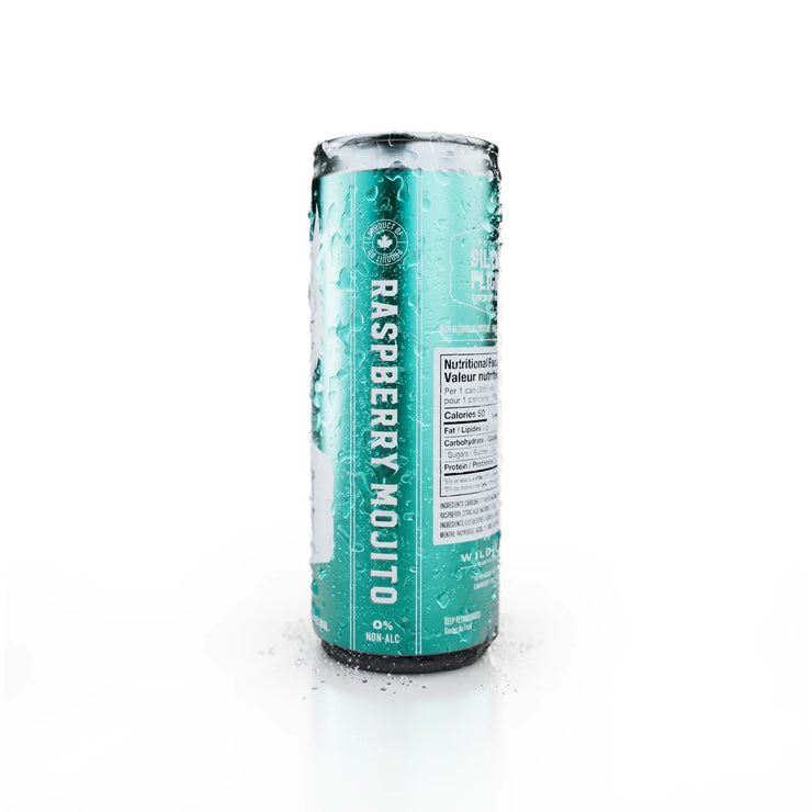 WLD RASPBERRY MOJITO 0% ALC CLS