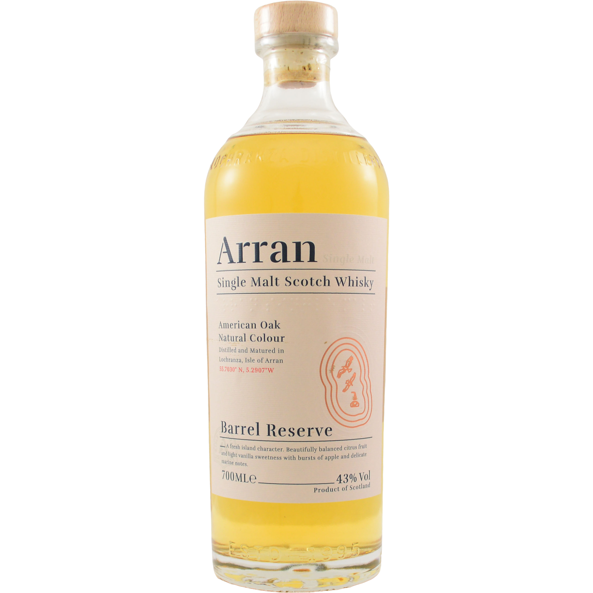 ARRAN SINGLE MALT BARREL RESERVE 700ML