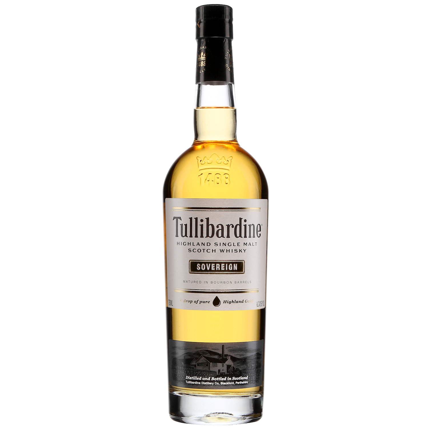 TULLIBARDINE SOVEREIGN S. MALT SCOTCH