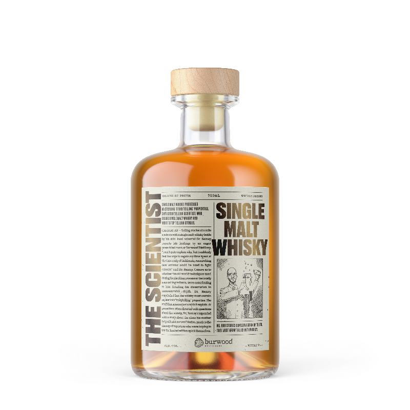 Burwood Distillery 'The Scientist' Batch #1 Single Malt Whisky
